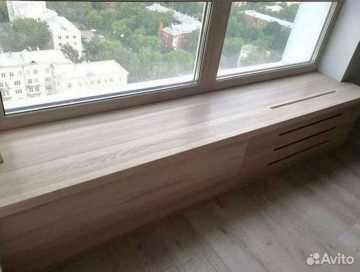Подоконник из дерева