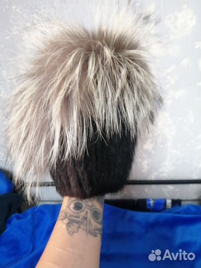 Шапка норковая женская