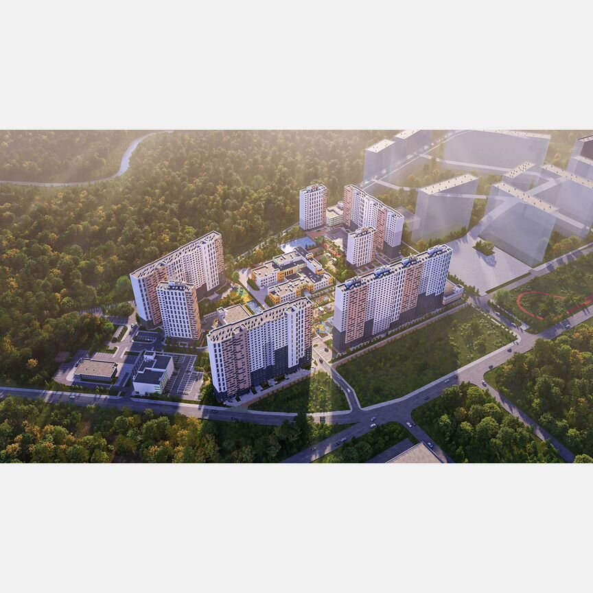 1-к. квартира, 32,7 м², 5/22 эт.