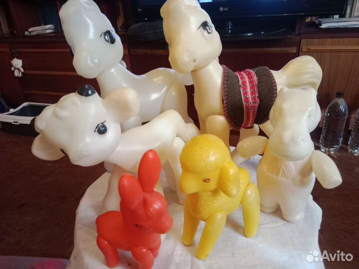 Ассортимент игрушек СССР