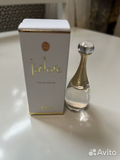 Парфюмерная вода Dior J'adore миниатюра 5 мл