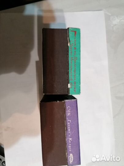 Спички СССР в деревянном коробке