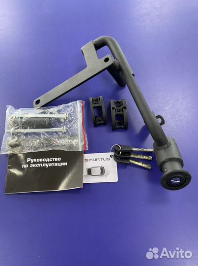 Механический замок на рулевой вал VW Touareg