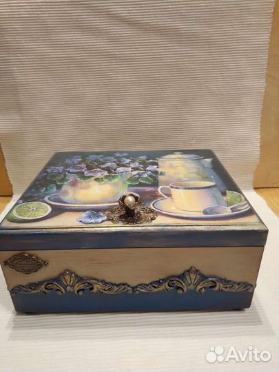 Шкатулка для чайных пакетиков