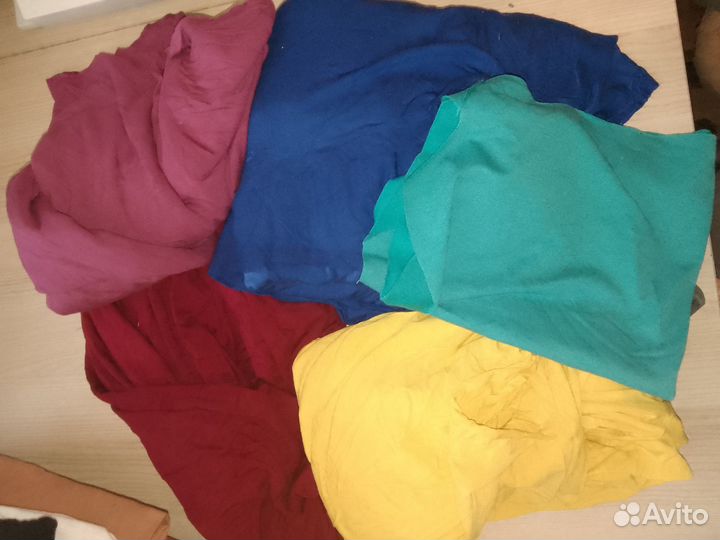 Ткань трикотаж (отрезы)