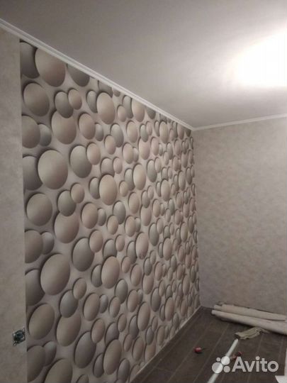 Поклейка обоев