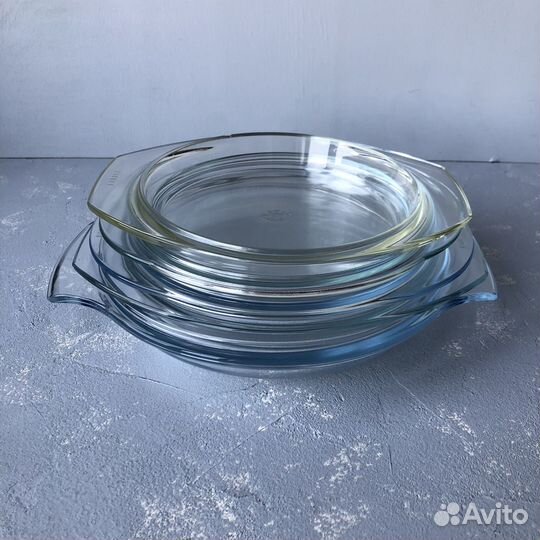 Крышки для стеклянных кастрюль 5 шт