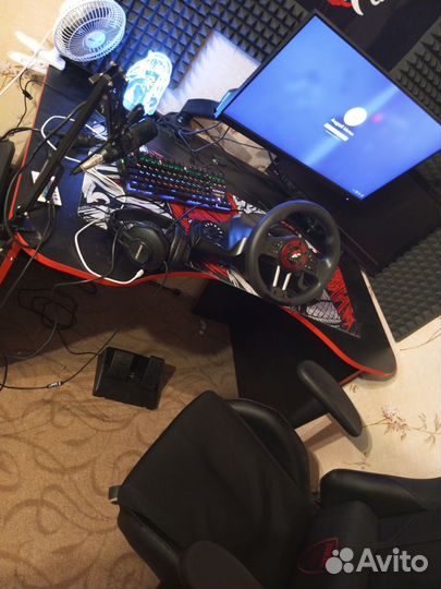 Игровой руль Force Wheel WH-2304V