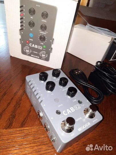 Mooer Cab X2 педаль эффектов эмулятор кабинетов