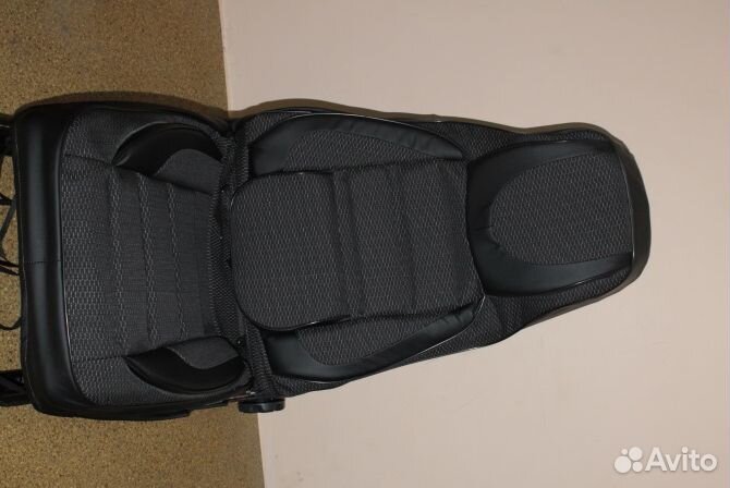 Чехлы на сиденье /21213/ Жаккард черный (цельн. за