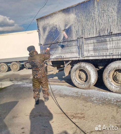 Мойка спец техники