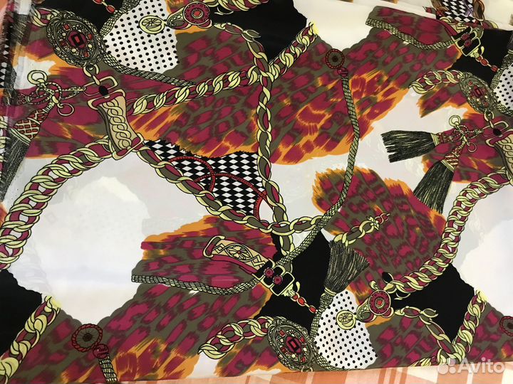 Шёлк импортный отрезы