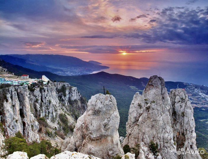 Джип-тур. экскурсия.Ай-Петри,Большой каньон Крыма