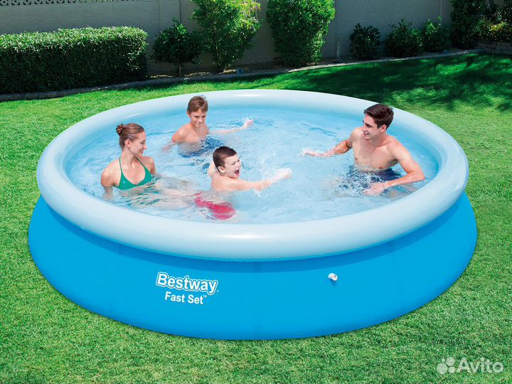 Надувной бассейн Bestway Fast Set Pools 366х76 см