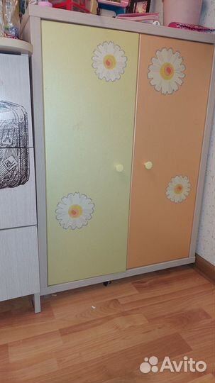 Детский шкаф для одежды + стеллаж бу