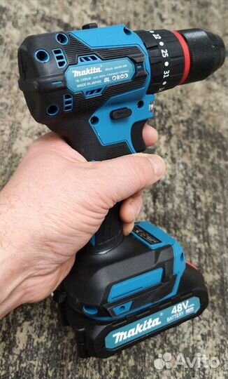 Шуруповерт ударный makita 48V, 42 м/п 13мм, 46v