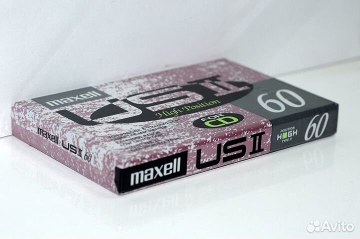 Аудиокассета maxell usii 60 japan market (4389)