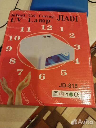 Лампа для маникюра новая