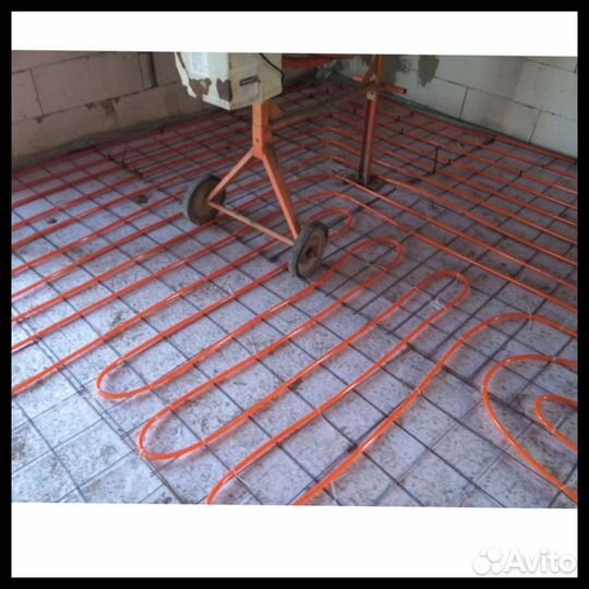 Монтаж теплых водяных полов под ключ