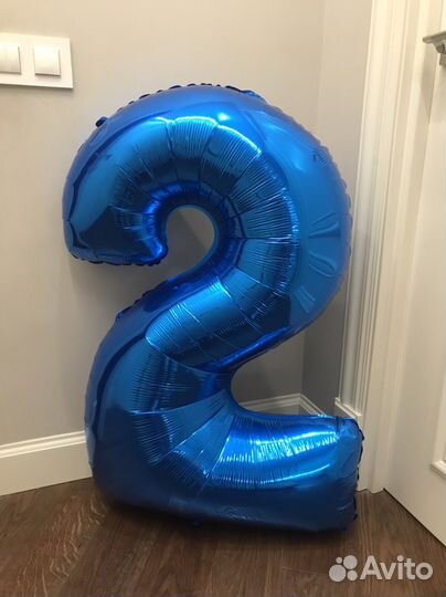 Шары фольгированные,цыфры