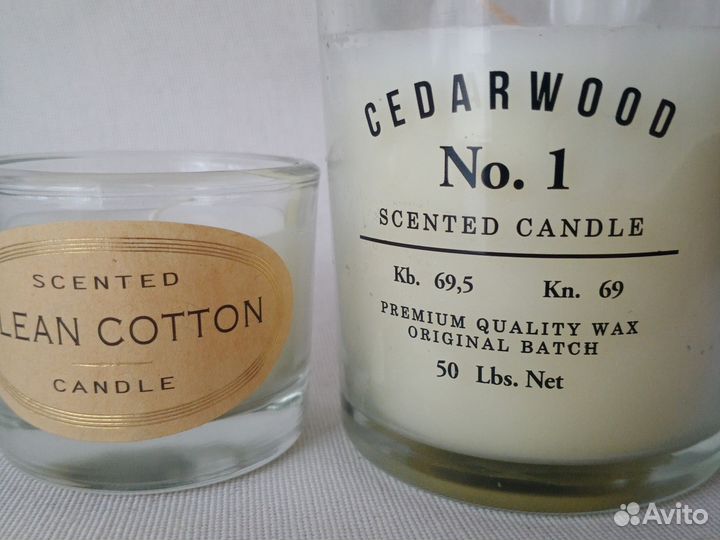 Ароматическая свеча scented candle