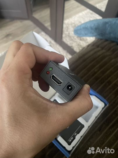 Hdmi удлинитель по витой паре (UTP) + провод