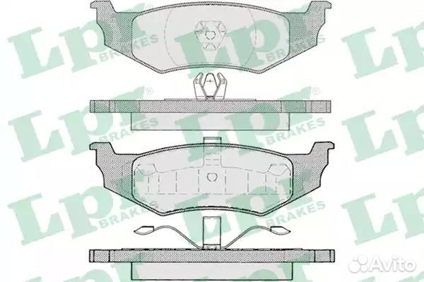 Колодки тормозные дисковые