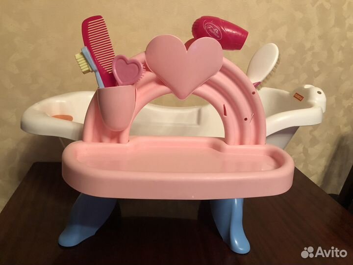 Детская ванна для кукол большая