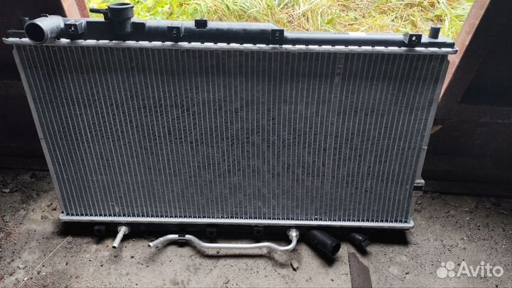 Радиатор охлаждения kia spectra shuma