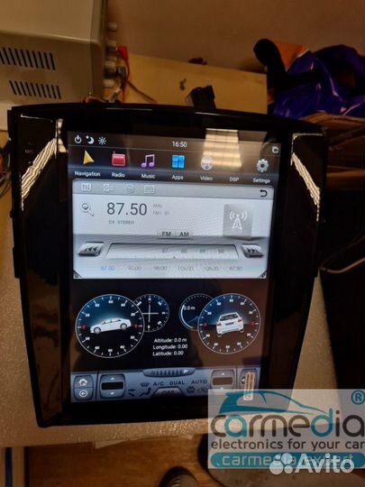 Штатная магнитола для Mitsubishi Pajero IV 2006-20