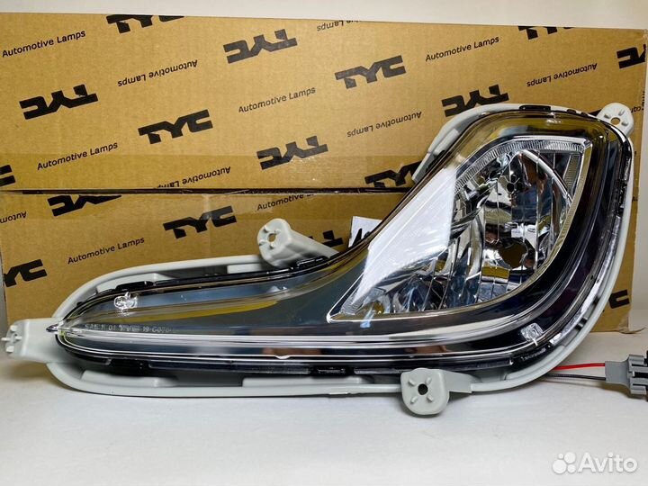 Фара противотуманная hyundai Solaris (10) правая