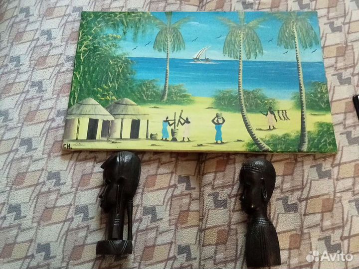 Статуэтки из черного дерева африка