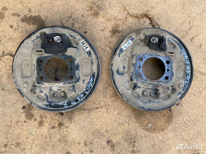 Щит опорный задний Hyundai Solaris 2 Kia Rio 4