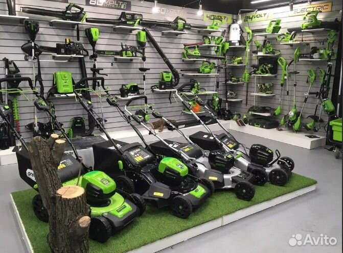 Greenworks садовая техника (Скидки)