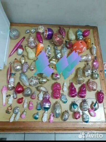 Елочные игрушки СССР