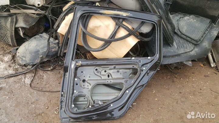 Дверь задняя правая renault clio symbol символ