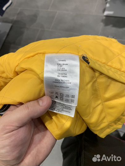 Куртка для мальчика reima 128+6 134 размер