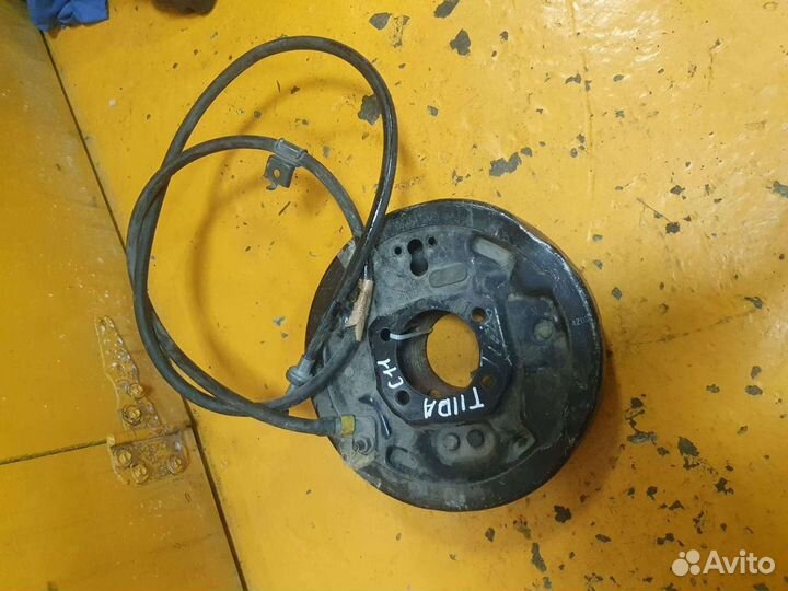 Барабан тормозной задний трос ручника Nissan Tiida