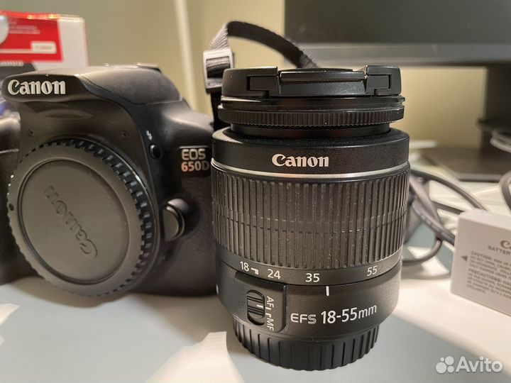 Зеркальный фотоаппарат Canon EOS 650D Kit
