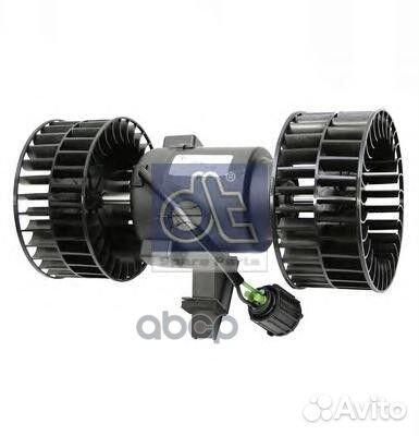 Мотор отопителя 24V с крыльчаткой scania 122317