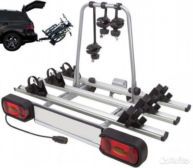 Велоплатформа Amos giro-3 plus для перевозки 3вело