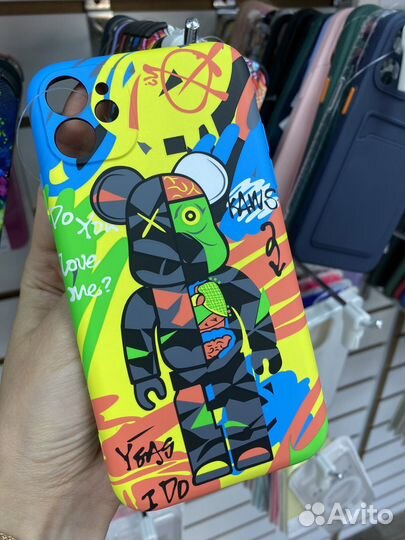 Чехол kaws iPhone 11/13/14/14 pro max