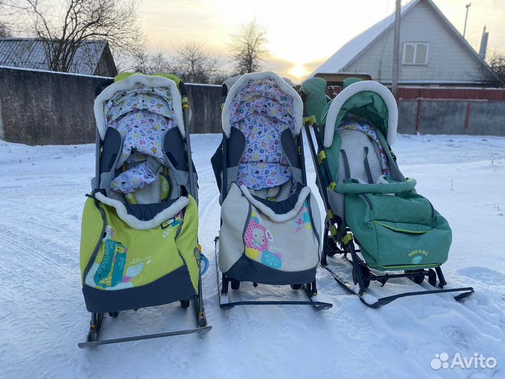 Коляска санки ника прокат