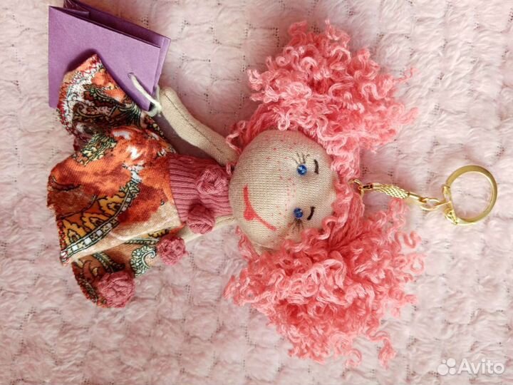 Куколка брелок, ручная работа