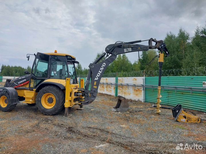 Услуги экскаватора погрузчика