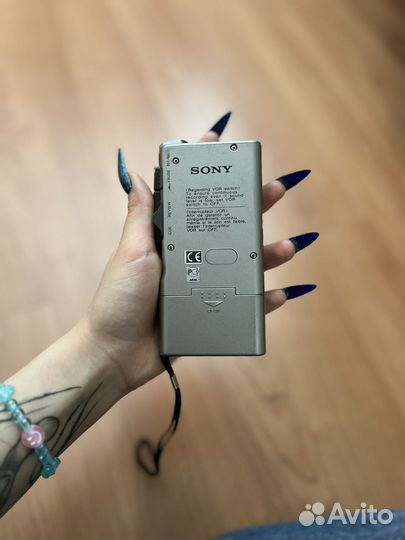 Кассетный диктофон sony