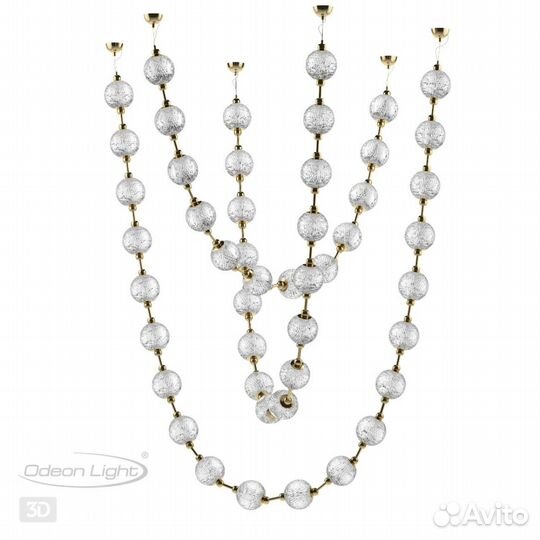 Люстра подвесная odeon light crystal 5008/192L