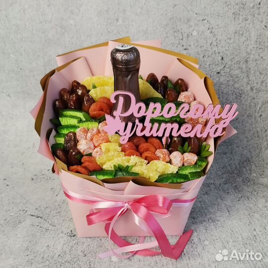 Съедобный букет учителю / воспитателю на выпускной