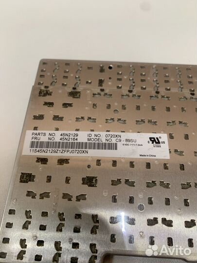 Клавиатура ноутбука lenovo t520