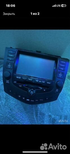 Монитор honda accord 7